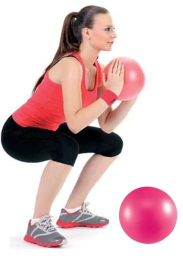 Biterse Pilates Topu Jimnastik Yoga ve Egzersiz Topu Küçük Boy 20 Cm 1 Adet