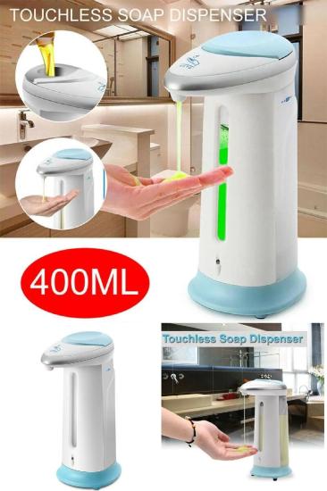 Otomatik Fotoselli Sıvı Sabun Dispanseri Sensörlü Sabunluk